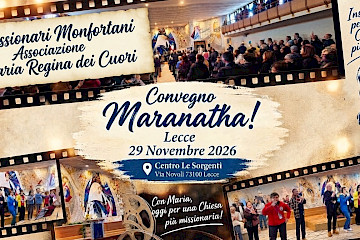 Convegno Maranatha! 2026 «Lo Spirito e la Sposa dicono: "Vieni!"» (Ap 22, 17)